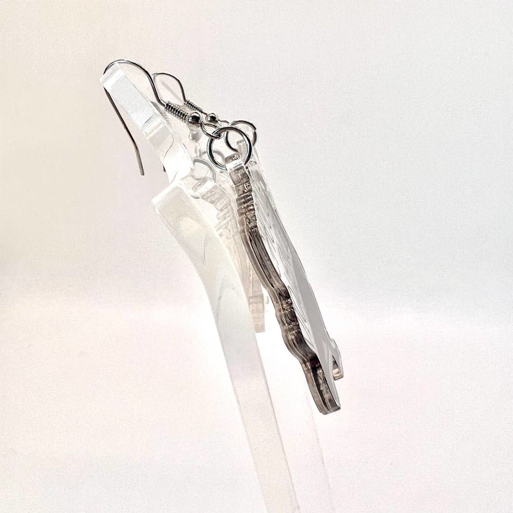 Choose Violence Earrings - Geese Earrings - Halloween Earrings - Knife Earrings - Picture 3 of 8